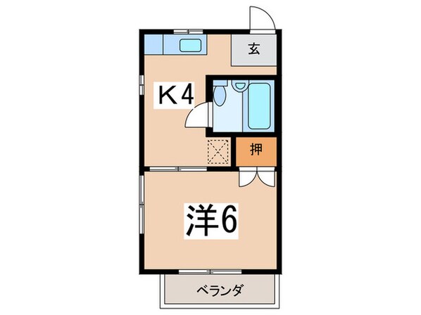 メゾンシノハラの物件間取画像